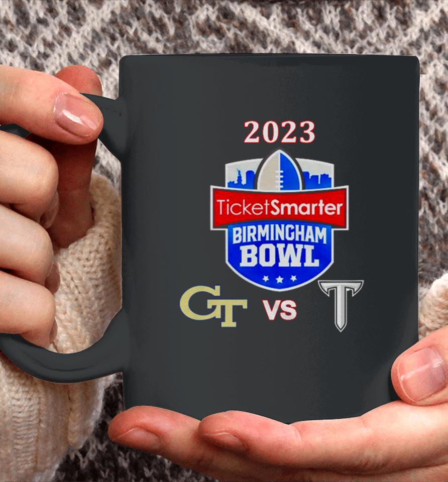 Saturday December 23Rd 2023 Ticketsmarter Birmingham Bowl Georgia Tech Vs Troy At Protective Stadium Birmingham Al Espn Event Coffee Mug