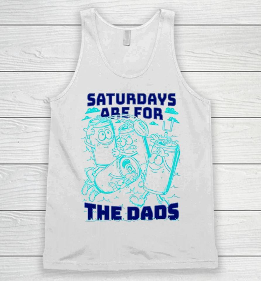Saturdays Are For The Dads Football Unisex Tank Top
