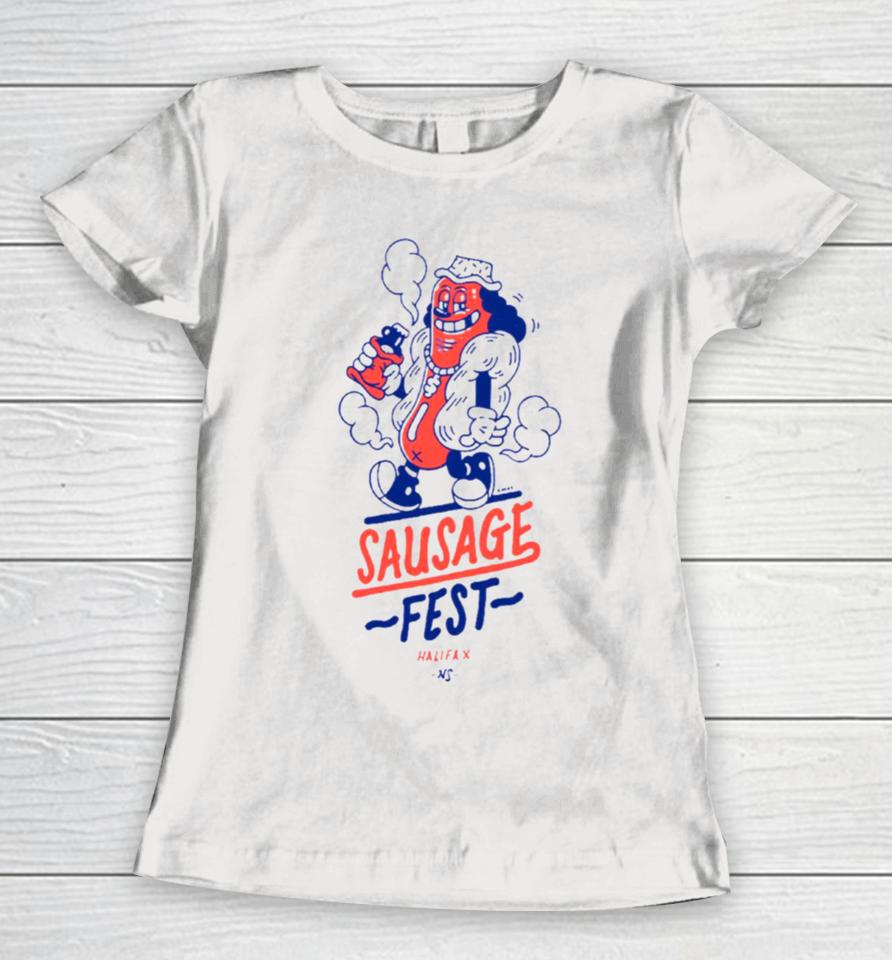Sausage Fest Halifax Women T-Shirt