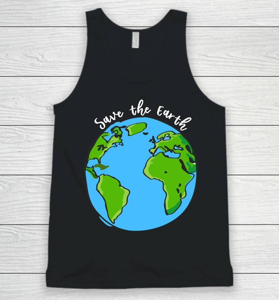 Save Our Planet Earth Day Unisex Tank Top