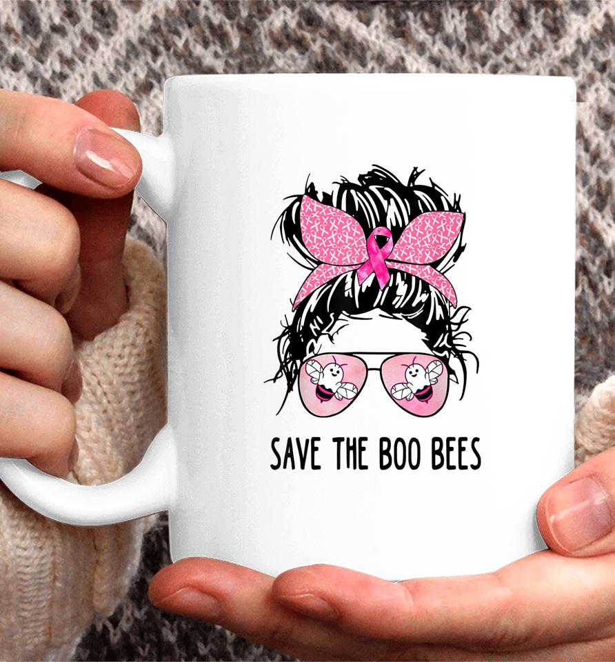 Save The Boo Bees Boobees Breast Cancer Awareness Halloween Coffee Mug
