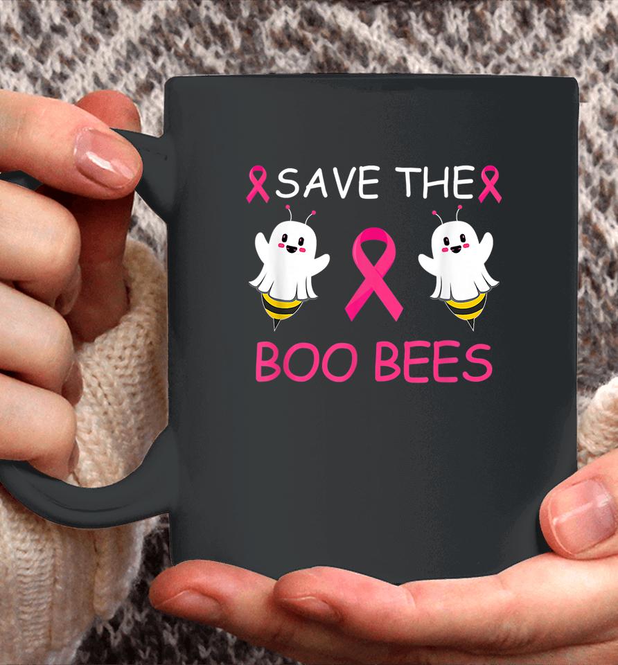Save The Boo Bees Halloween Breast Cancer Coffee Mug