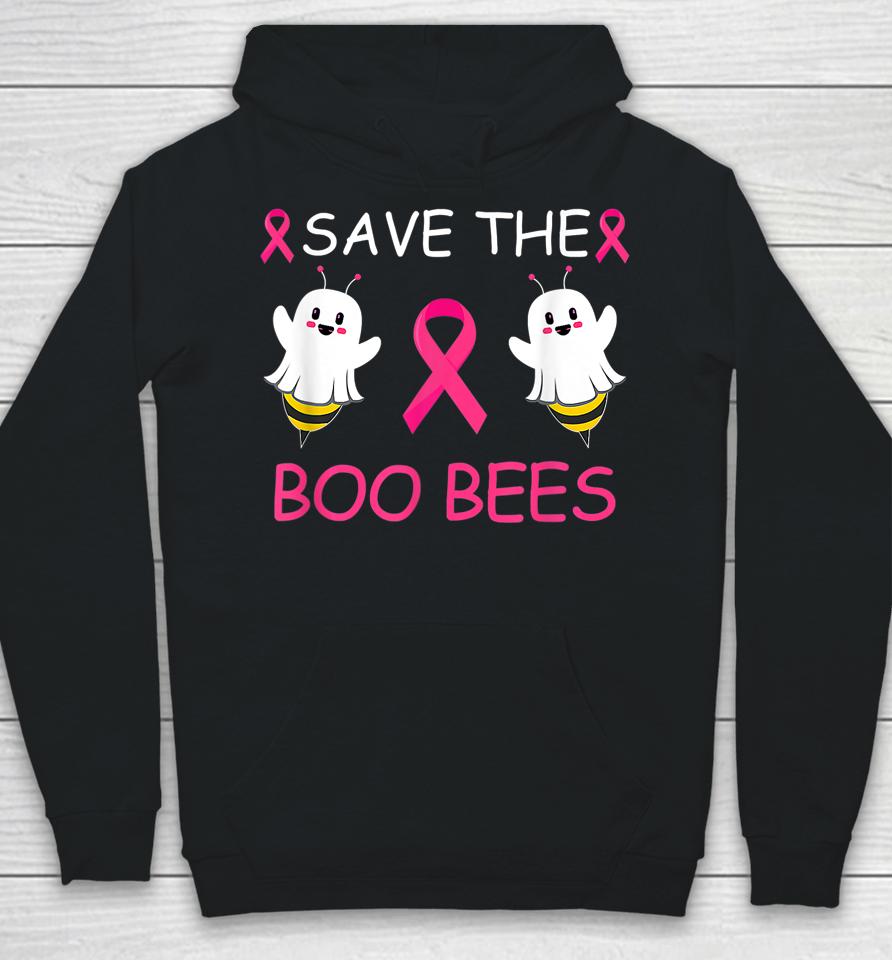 Save The Boo Bees Halloween Breast Cancer Hoodie