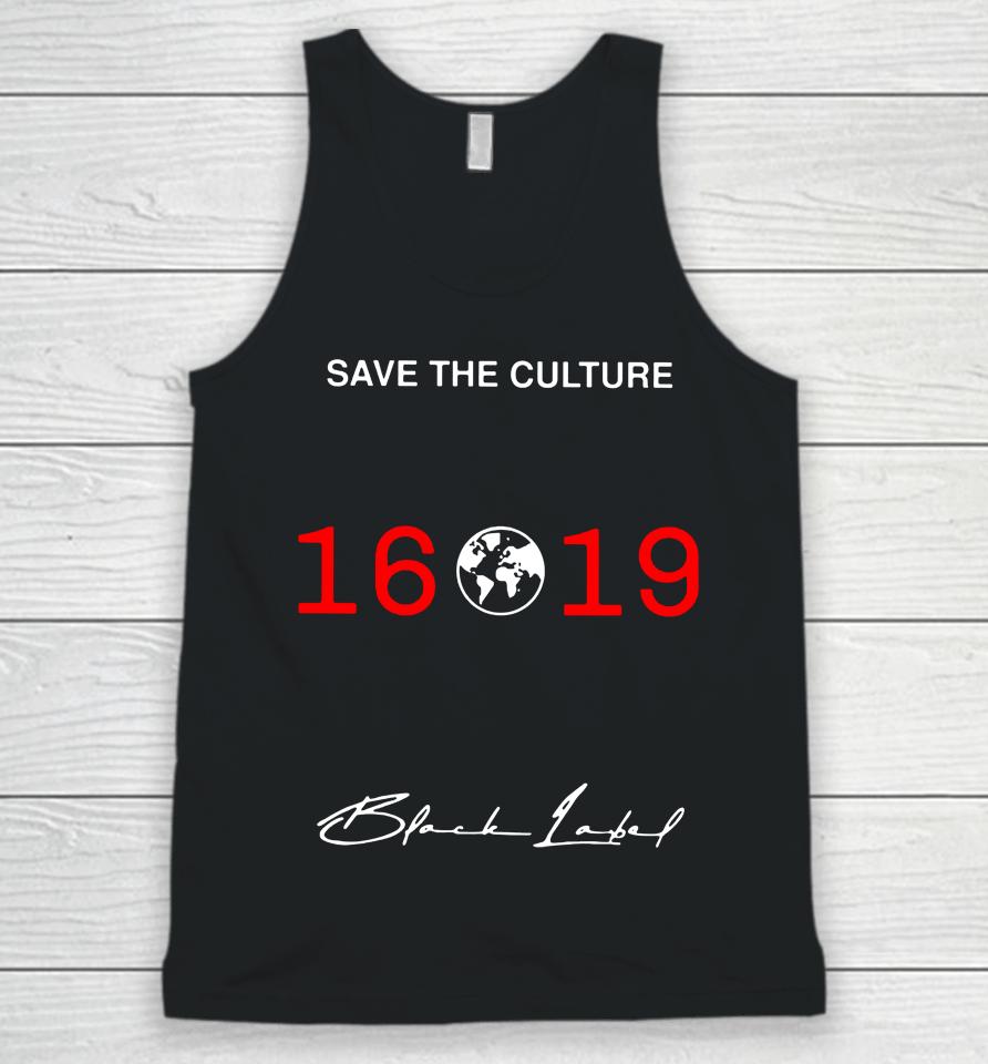 Save The Culture 1619 Unisex Tank Top