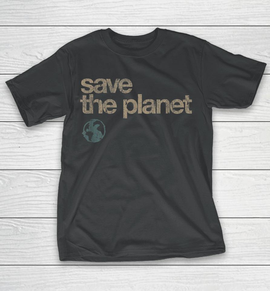 Save The Planet Vintage Earth Day T-Shirt