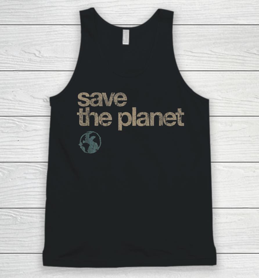 Save The Planet Vintage Earth Day Unisex Tank Top
