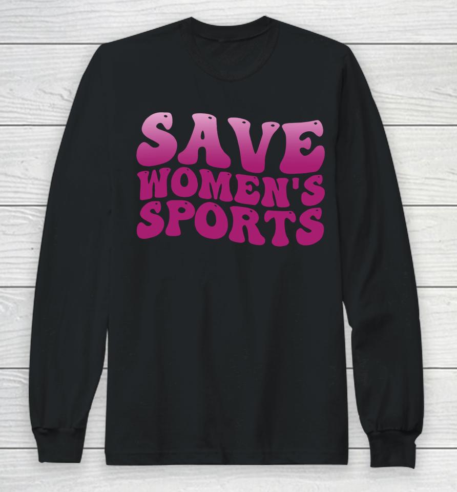 Save Women's Sports Long Sleeve T-Shirt