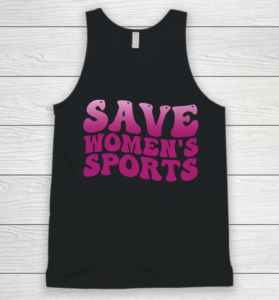 Save Women's Sports Unisex Tank Top