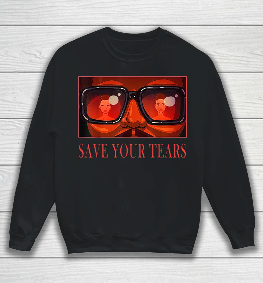 Save Your Tears Vintage Sunglasses Gifts Sweatshirt