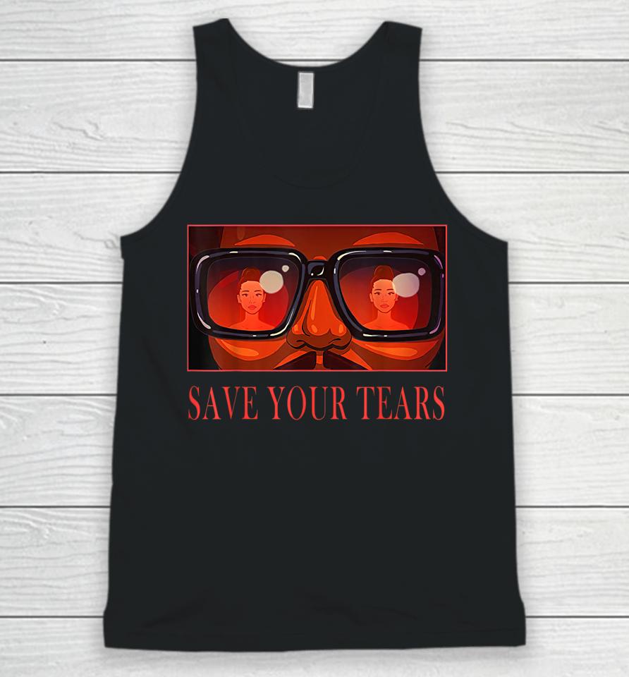 Save Your Tears Vintage Sunglasses Gifts Unisex Tank Top