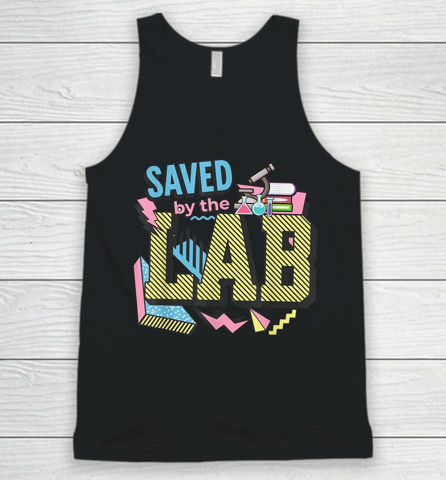 Saved By The Lab Retro Lab Week 2023 Medical Laboratory Tech Unisex Tank Top