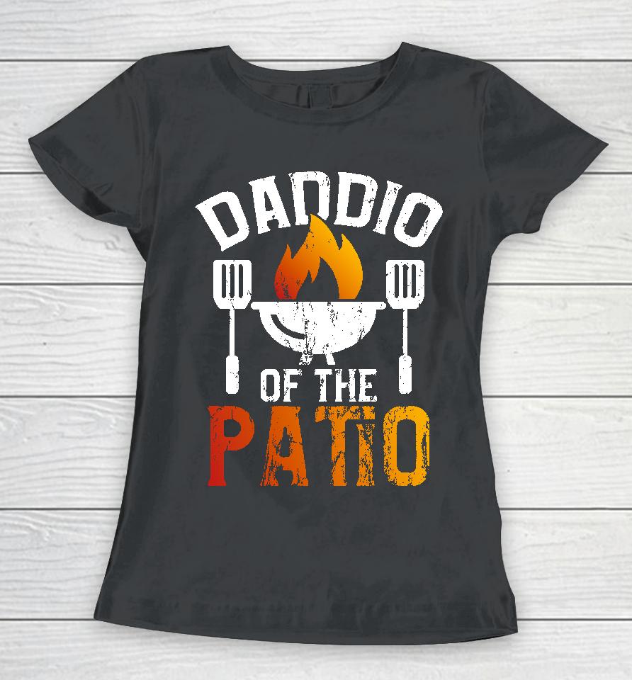 Savvy Turtle Daddio Of The Patio Women T-Shirt