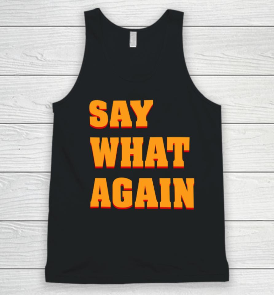 Say What Again Pulp Fiction Unisex Tank Top