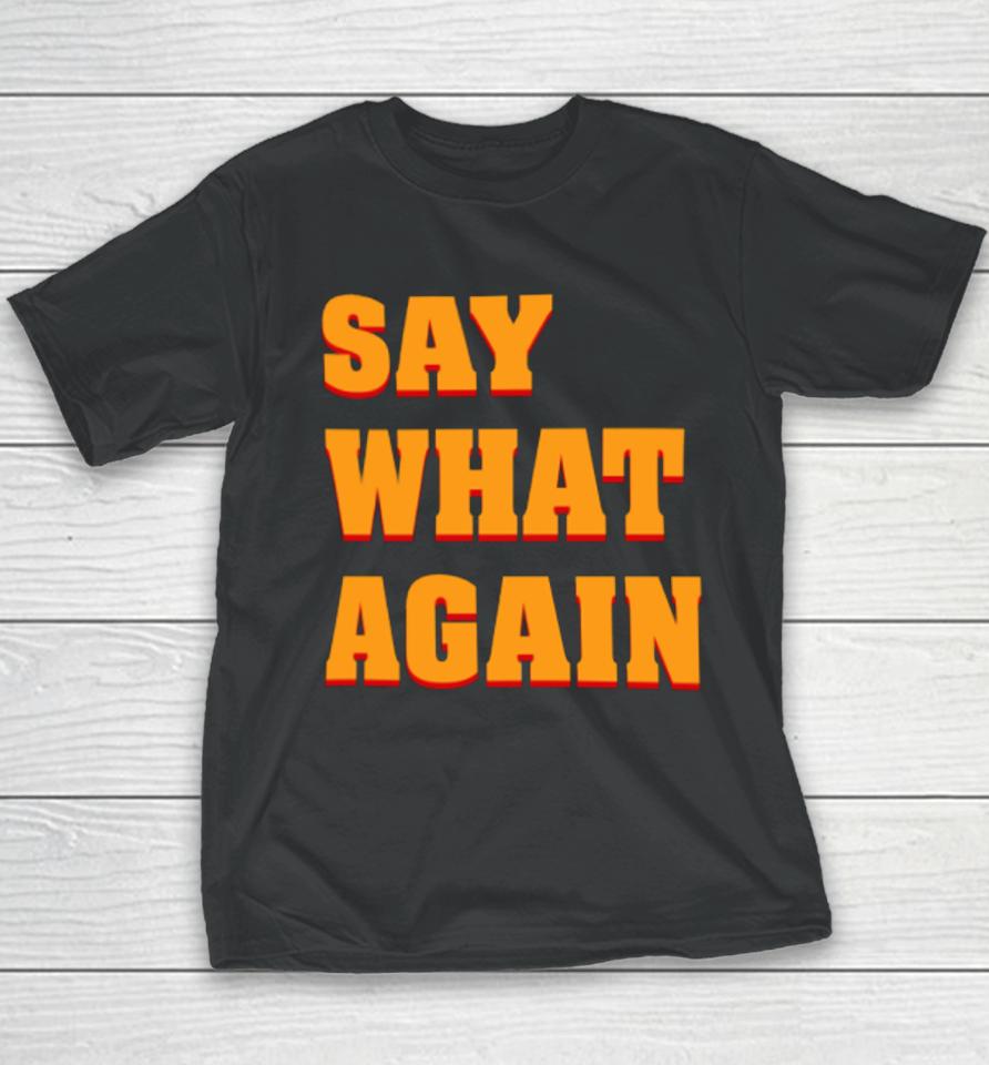 Say What Again Pulp Fiction Youth T-Shirt