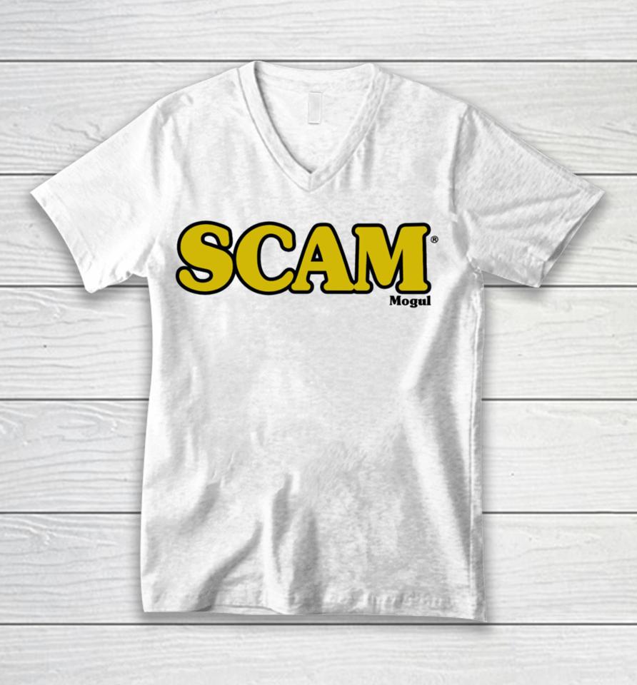 Scam Mogul Unisex V-Neck T-Shirt