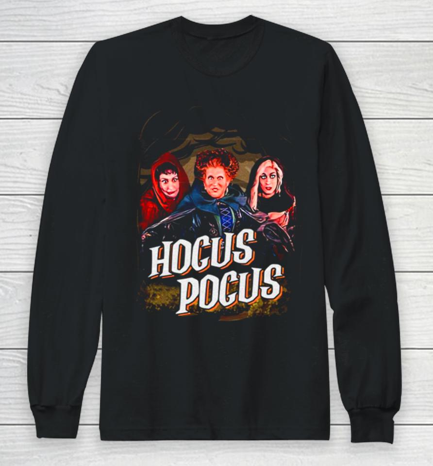 Scary 90S Movie Halloween Hocus Pocus Long Sleeve T-Shirt