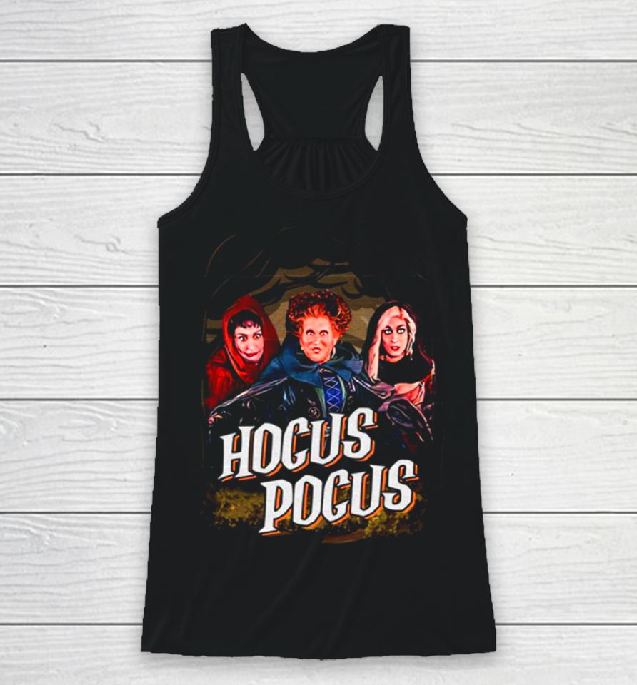 Scary 90S Movie Halloween Hocus Pocus Racerback Tank