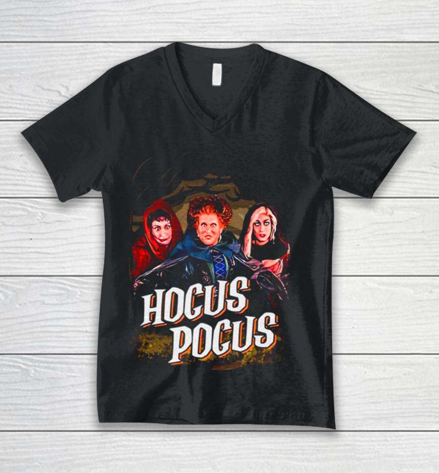 Scary 90S Movie Halloween Hocus Pocus Unisex V-Neck T-Shirt