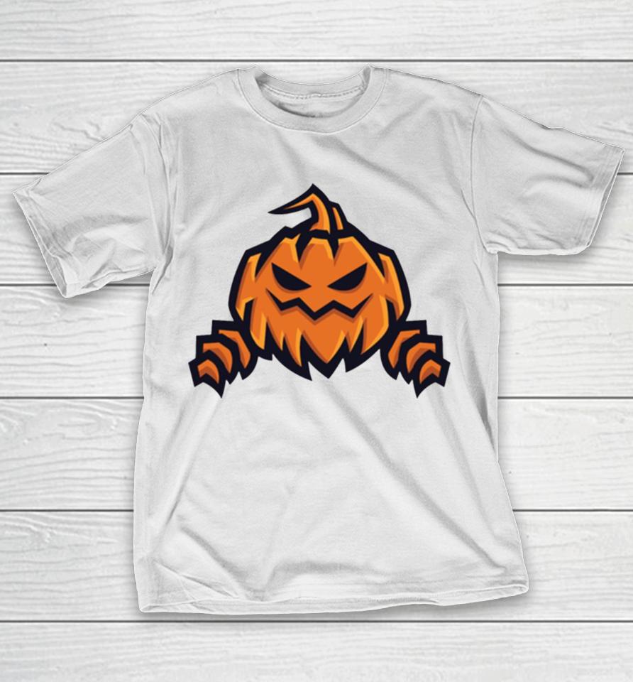 Scary Pumpkin Halloween T-Shirt