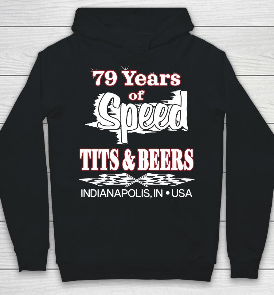 Scheme 79 Years Of Speed Tits And Beers Hoodie
