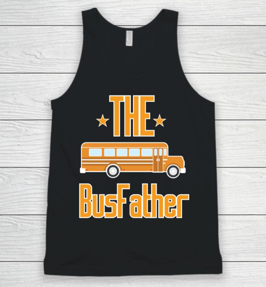 School Bus The Busfather Unisex Tank Top