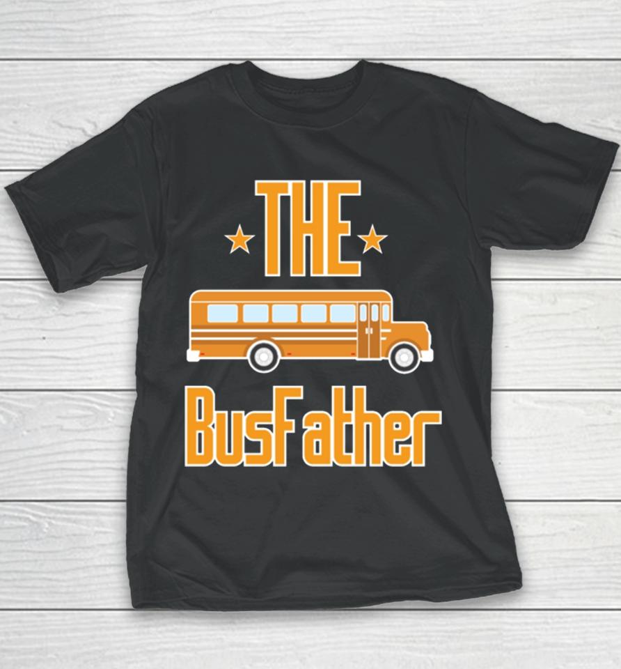 School Bus The Busfather Youth T-Shirt