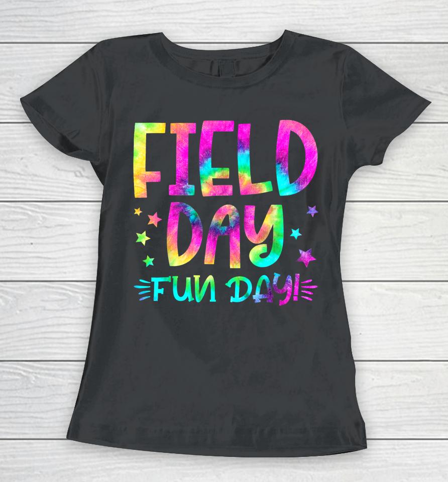 School Field Day Fun Tie Dye Field Day 2023 Teacher Kids Women T-Shirt