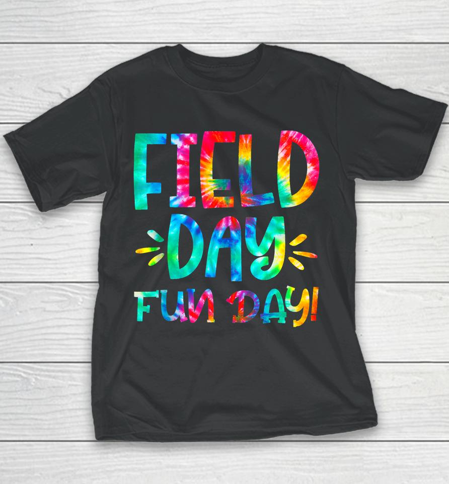 School Field Day Fun Tie Dye Field Day 2023 Teacher Youth T-Shirt