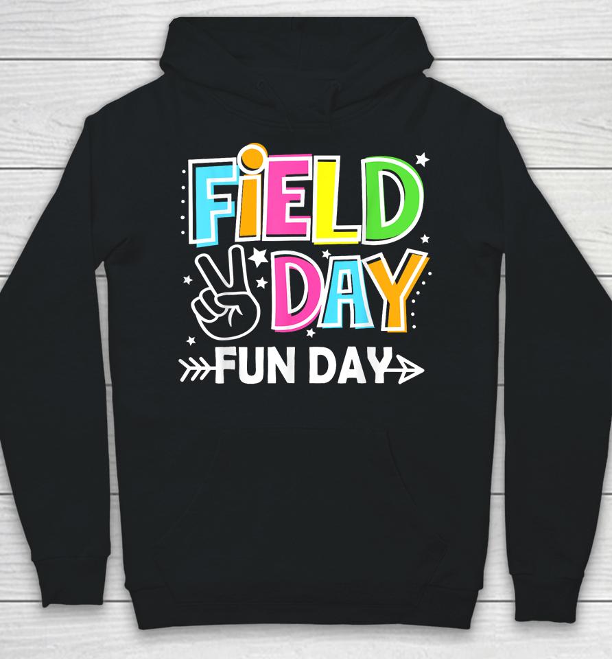 School Field Day Tie Dye Field Day 2023 Teachers Kids Hoodie