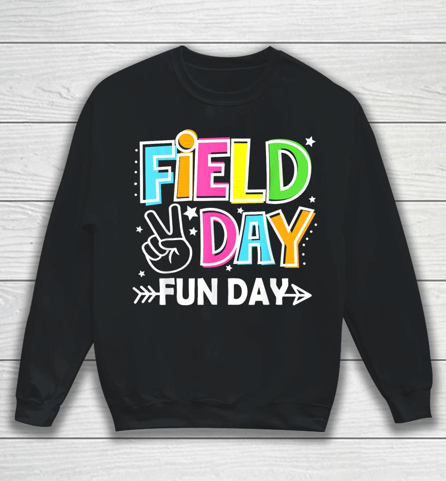 School Field Day Tie Dye Field Day 2023 Teachers Kids Sweatshirt