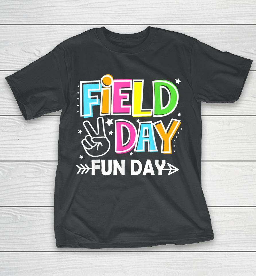School Field Day Tie Dye Field Day 2023 Teachers Kids T-Shirt