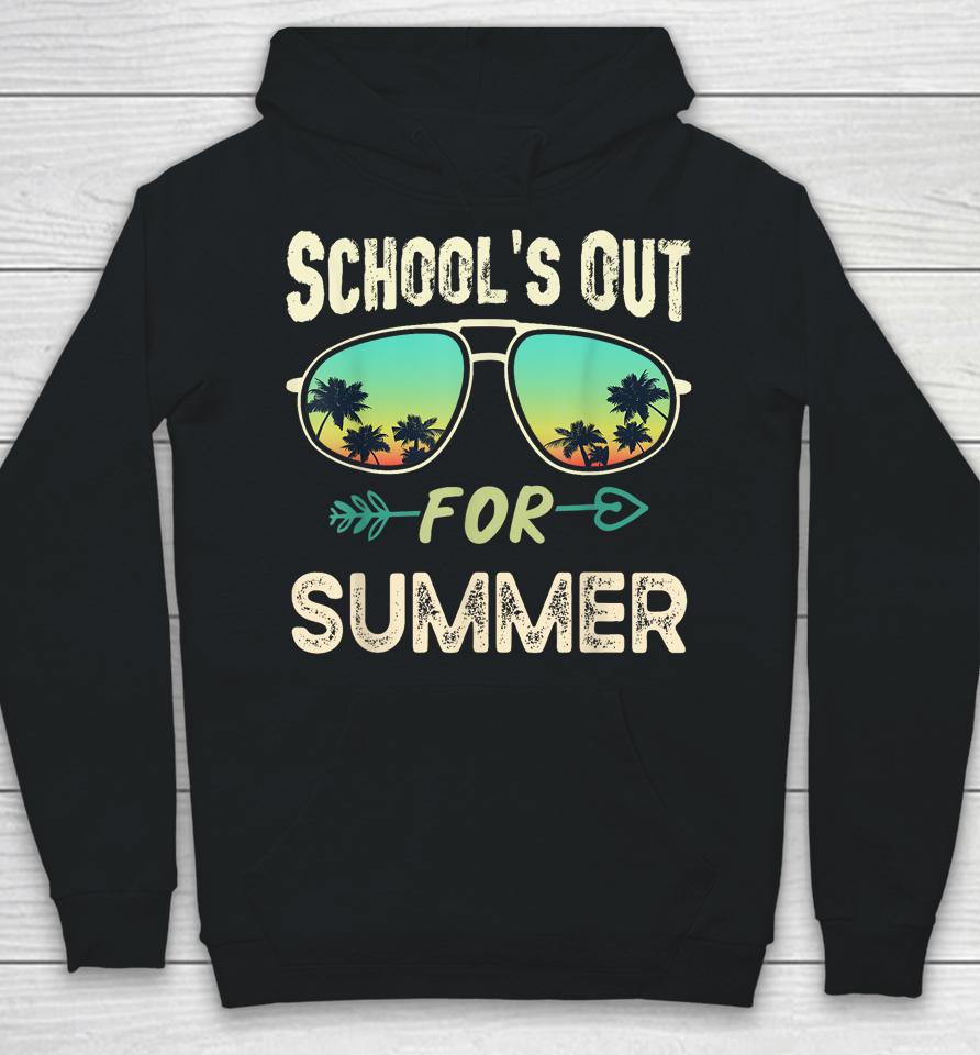 Schools Out For Summer Last Day Of School Student Teacher Hoodie