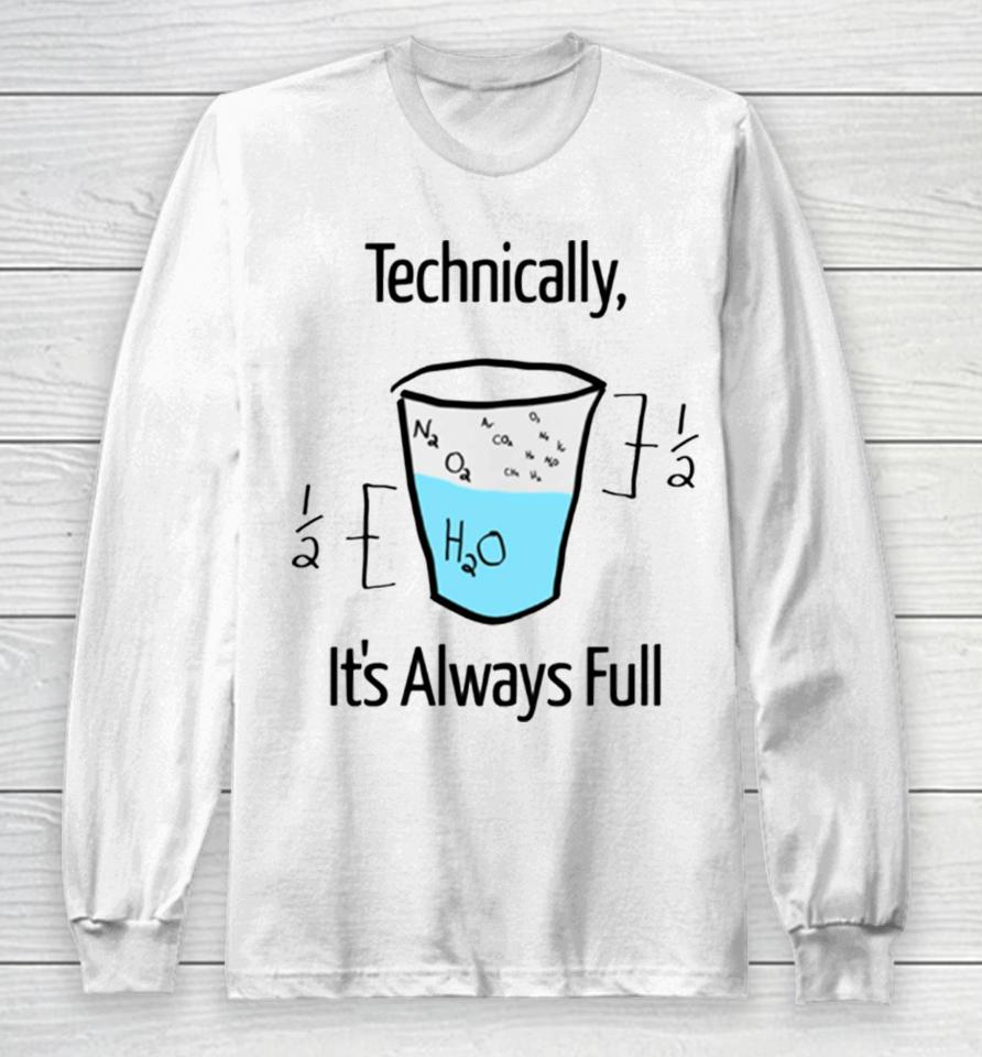 Science Is Optimistic Long Sleeve T-Shirt