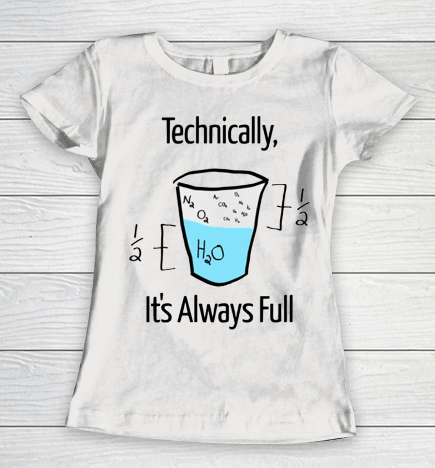 Science Is Optimistic Women T-Shirt