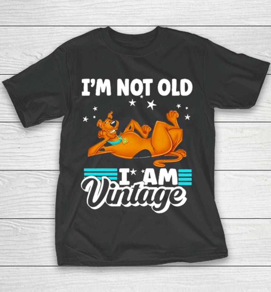 Scoobydoo I’m Not Old I Am Vintage 2023 Youth T-Shirt