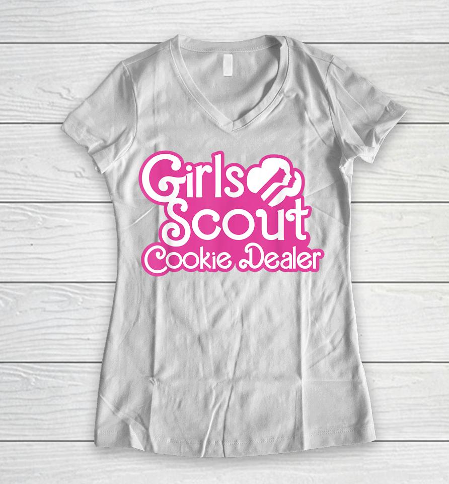 Scout For Girls Cookie Dealer Women V-Neck T-Shirt