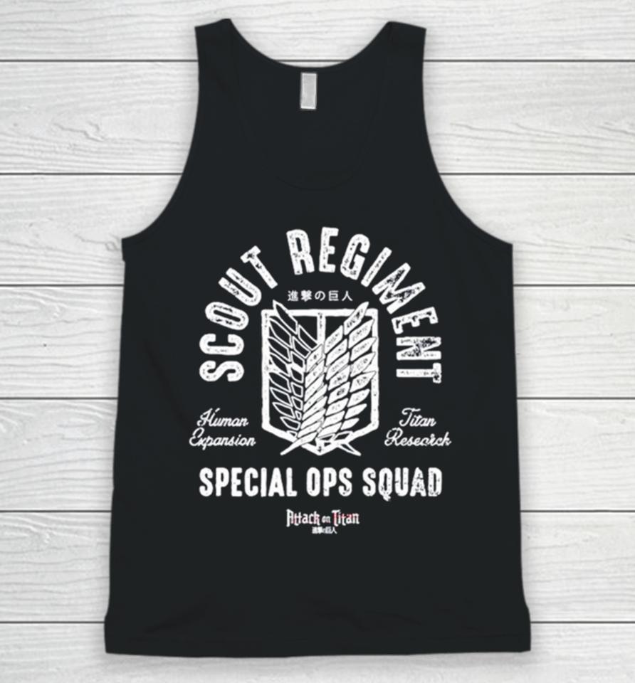 Scout Regiment Special Ops Squad Unisex Tank Top