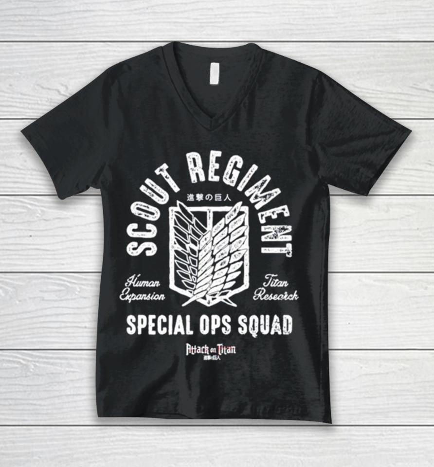 Scout Regiment Special Ops Squad Unisex V-Neck T-Shirt