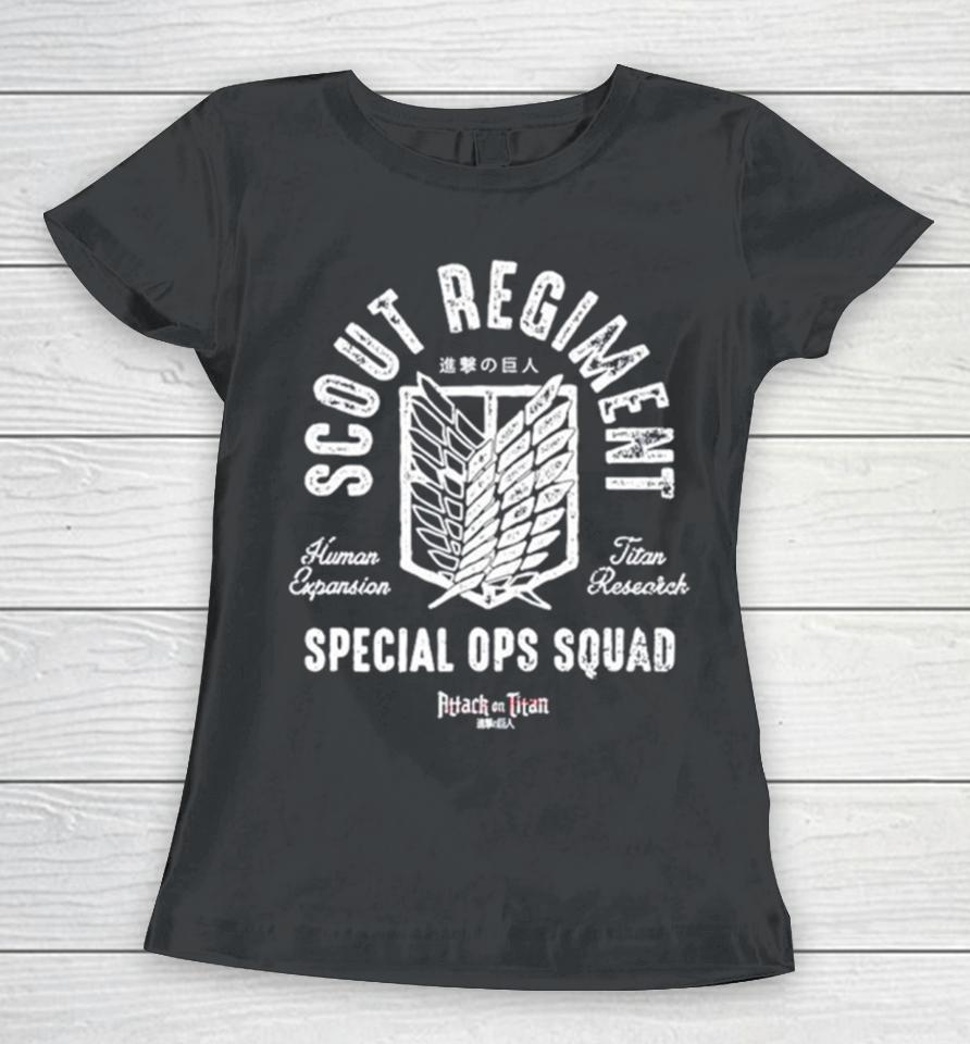 Scout Regiment Special Ops Squad Women T-Shirt