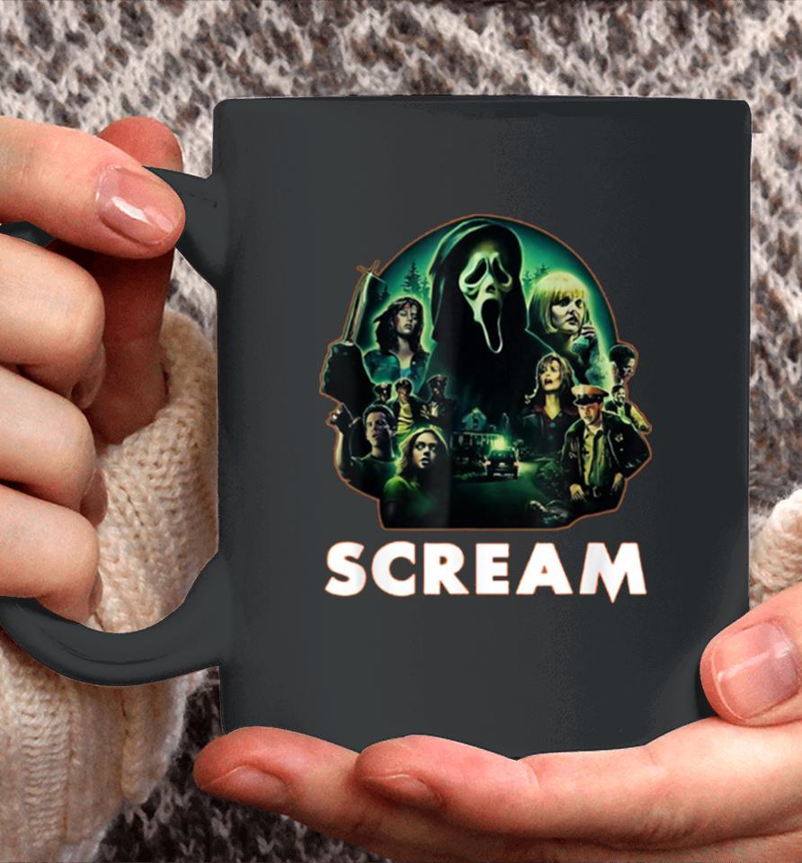 Scream Ghostface Creepy 80S Horror Movie Halloween Coffee Mug