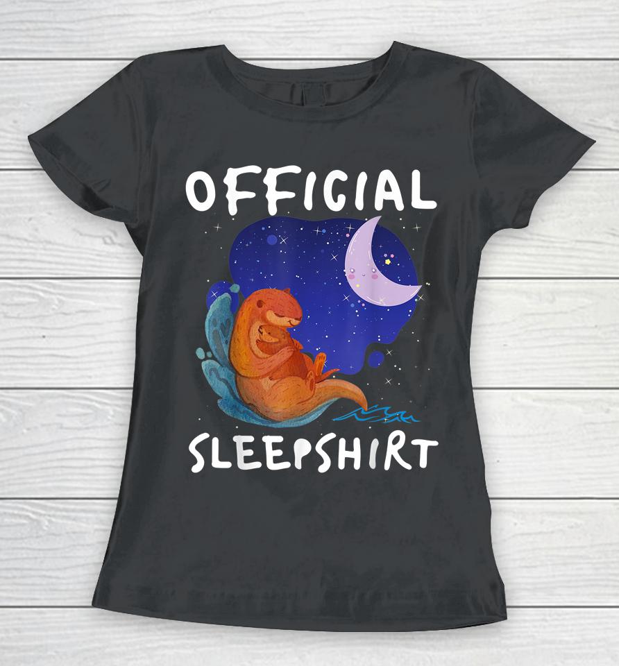 Sea Otter Official Sleepshirt Women T-Shirt