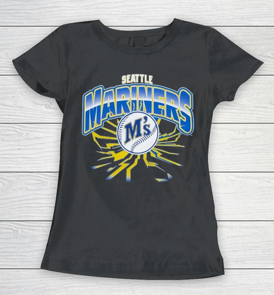 Seattle Mariners Earthquake Women T-Shirt