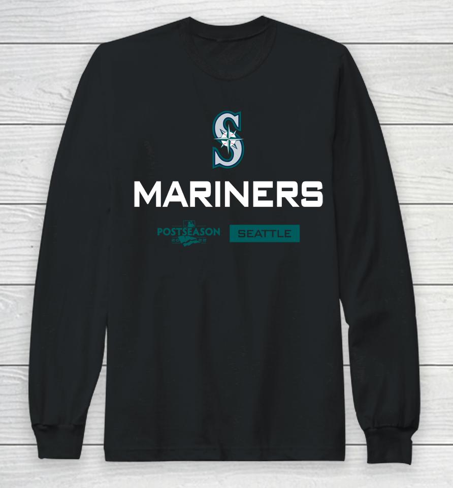 Seattle Mariners New Era 2022 Seattle Mariners 2022 Postseason Long Sleeve T-Shirt