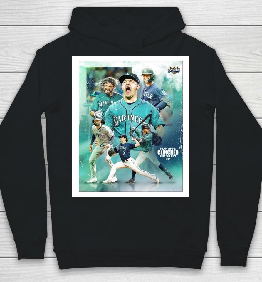 Seattle Mariners Playoff Clinched First Time Since 2001 Hoodie