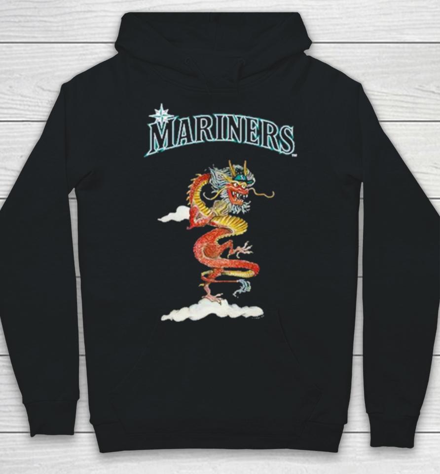 Seattle Mariners Tiny Turnip Infant 2024 Year Of The Dragon Hoodie