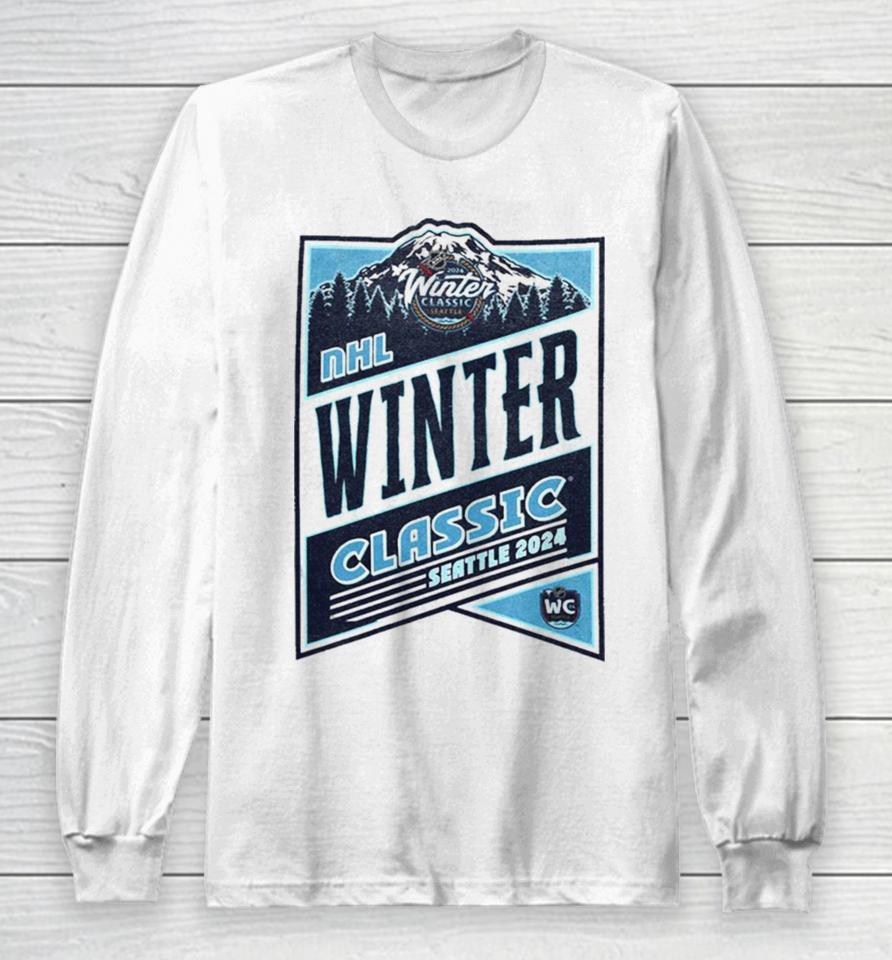Seattle Nhl 2024 Winter Classic Regional ’47 Franklin Long Sleeve T-Shirt