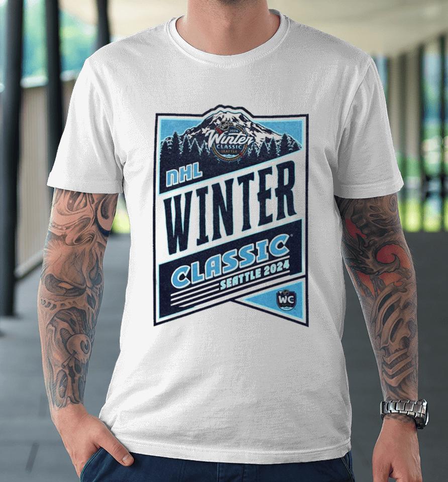 Seattle Nhl 2024 Winter Classic Regional ’47 Franklin Premium T-Shirt