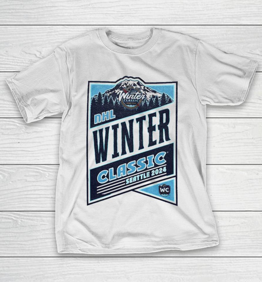 Seattle Nhl 2024 Winter Classic Regional ’47 Franklin T-Shirt