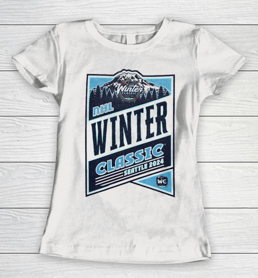 Seattle Nhl 2024 Winter Classic Regional ’47 Franklin Women T-Shirt