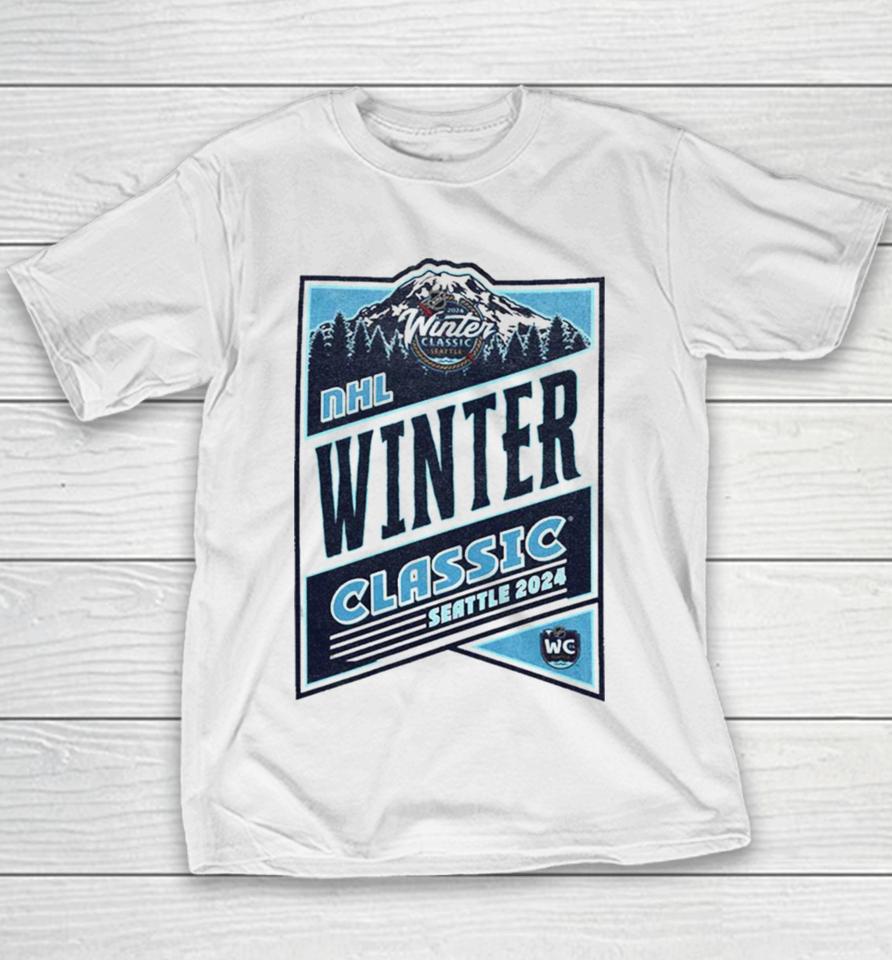 Seattle Nhl 2024 Winter Classic Regional ’47 Franklin Youth T-Shirt